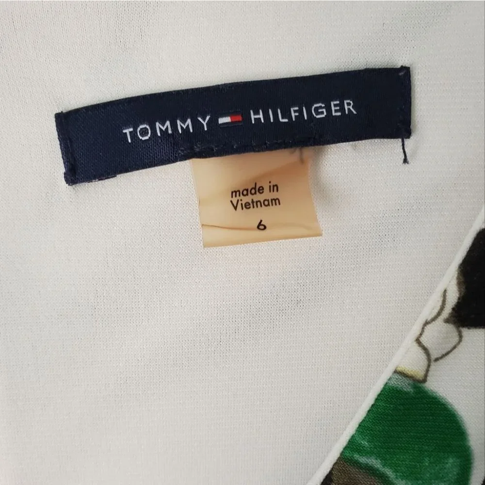 BEAUTIFUL FLORAL SLEEVELESS TOMMY HILFIGER DRESS SIZE 6 - Picture 12 of 16